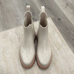 Women's Beige Ankle Boots